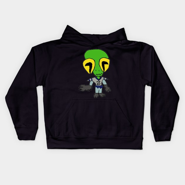 ODDyssey Alien Neil Kids Hoodie by Toon X T.V.